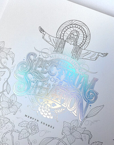 Meditating the Spectrum of Salvation Colouring-in book