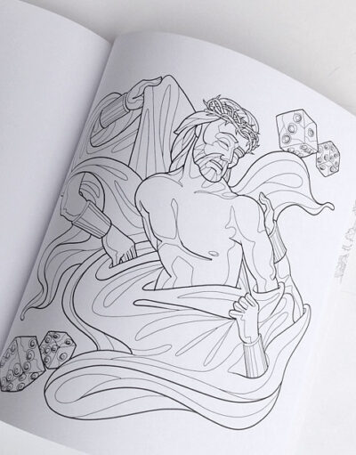 Meditating the Spectrum of Salvation Colouring-in book - Image 5