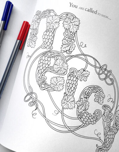 Meditating the Spectrum of Salvation Colouring-in book - Image 4