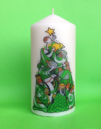 Nativity Tree</br>Christmas Candle