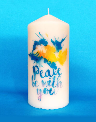 Peace Dove</br>Candle