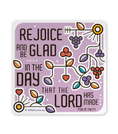 Rejoice and be glad<br>Coaster Set (4)