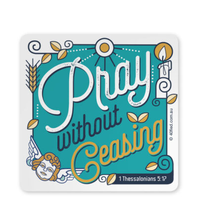 Pray without Ceasing<br>Coaster Set (4)