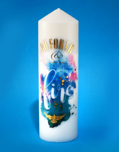 Go forth & set the world on fire - Medium Candle