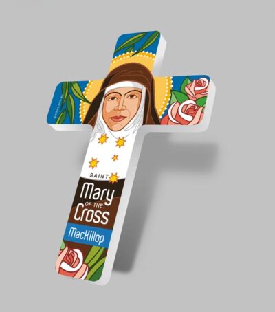 Alternative view of St Mary of the Cross MacKillop Cross