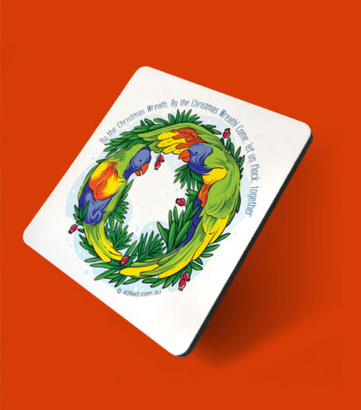 Christmas Australian Faunae<br>Coaster Set (4) - Image 3