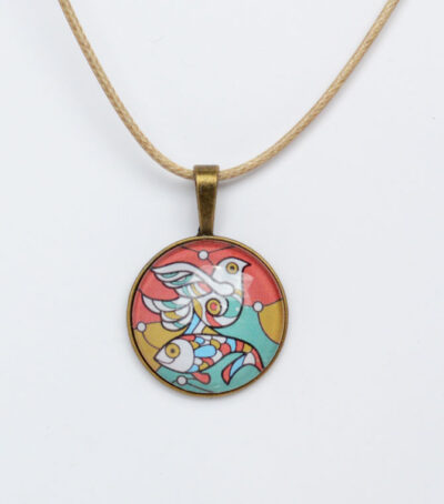 Dove Fish Necklace