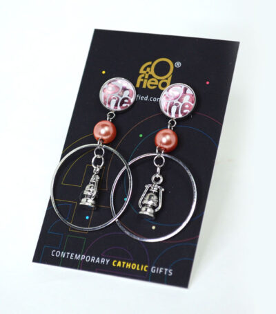 Shine Stud Drop Earrings (3 colours) - Image 7
