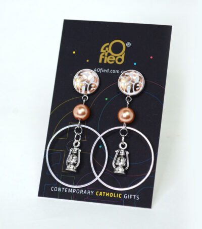 Shine Stud Drop Earrings (3 colours) - Image 5