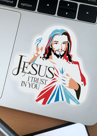 Divine Mercy Vinyl Sticker