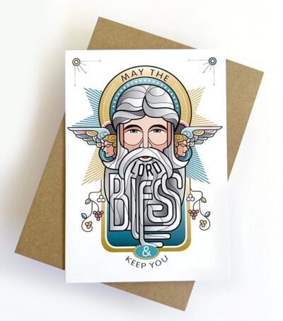 May the Lord bless you<br>Greeting Card