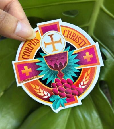 Corpus Christi Vinyl Sticker