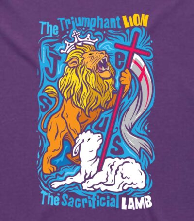 The Lion & The Lamb<br>Catholic Tee