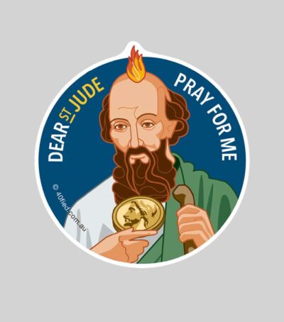 St Jude Vinyl Sticker