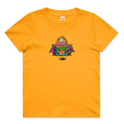 Alternative view of Everlasting Love<br> Catholic Kids Tee